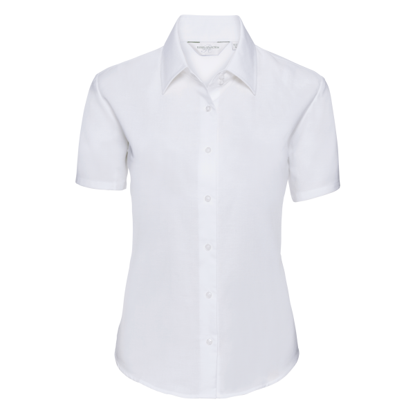 Ladies' Short Sleeve Classic Oxford Shirt