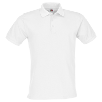 white Preview: Premium Polo | white