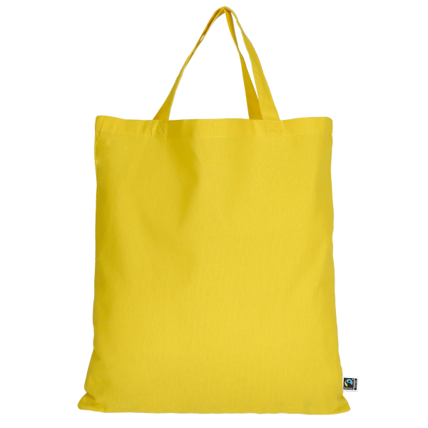 TEXXILLA Tasche aus Fairtrade-zertifizierter Baumwolle mit zwei kurzen Henkeln