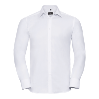 Men's Long Sleeve Tailored Herringbone Shirt Men's Long Sleeve Tailored Herringbone Shirt