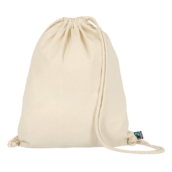 Gymsack made of Fairtrade certificated Cotton