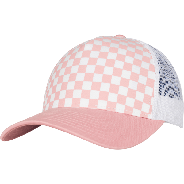 Checkerboard Retro Trucker Cap