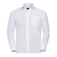 Men's Long Sleeve Classic Polycotton Poplin Shirt Men's Long Sleeve Classic Polycotton Poplin Shirt