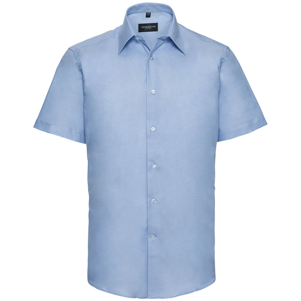 Tailliertes Oxford Hemd - Kurzarm