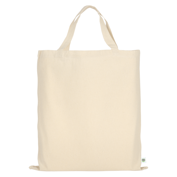 TEXXILLA Bag with two short handles made from organic cotton