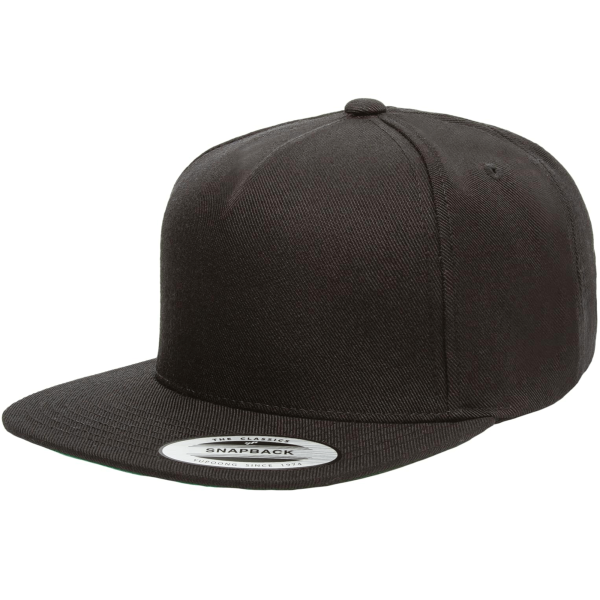 Premium 5-Panel Snapback Cap