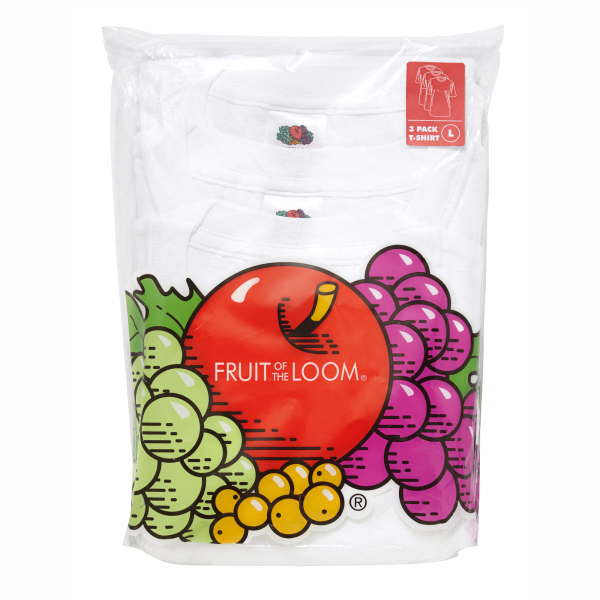 Three-pack Fruit of the Loom T-Shirts